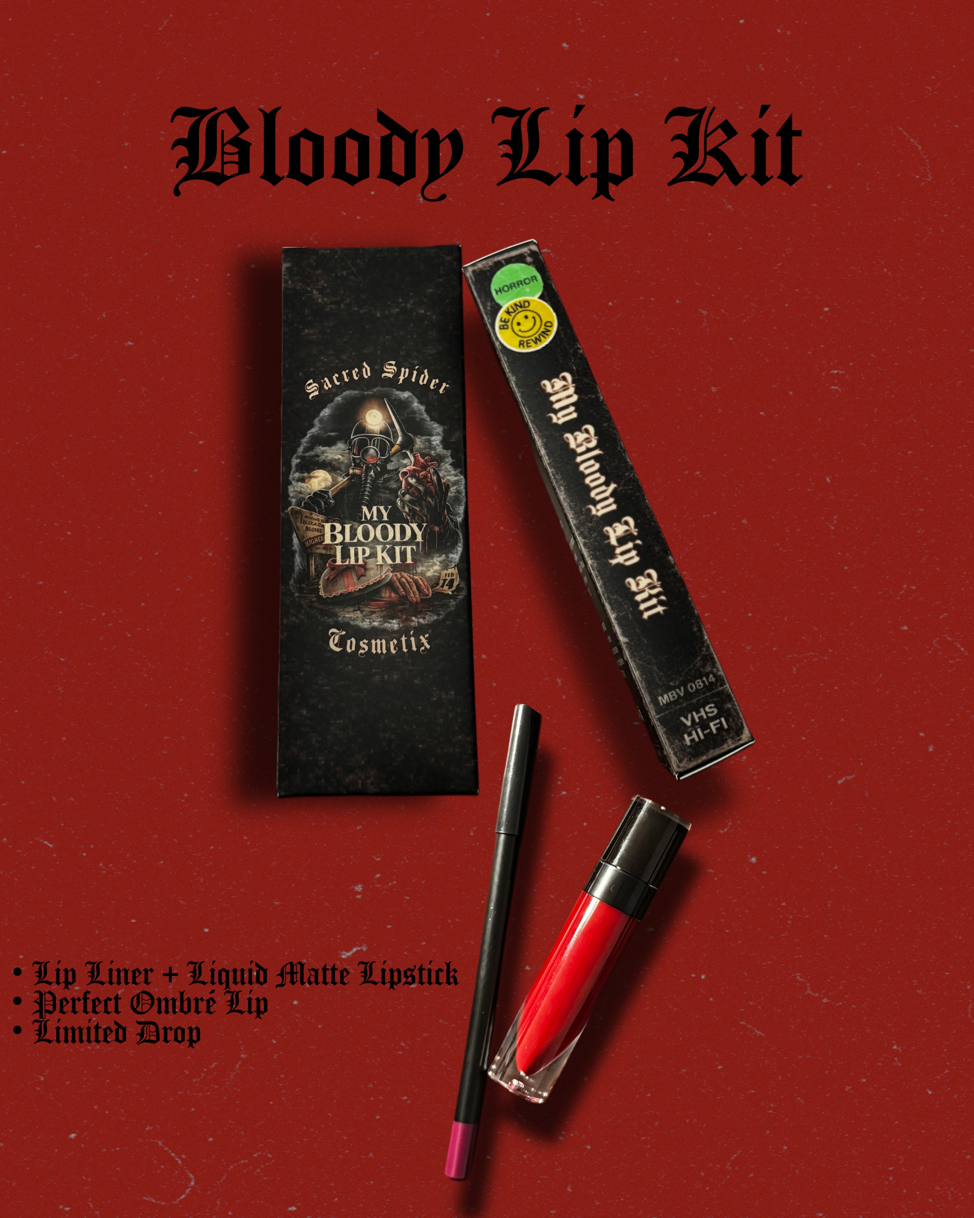 Sacred Spider Bloody Lip Kit